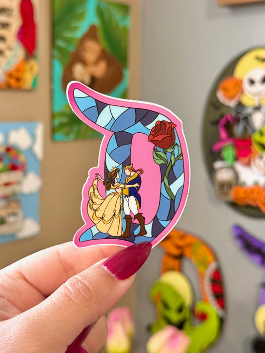 Enchanted Love Vinyl Sticker