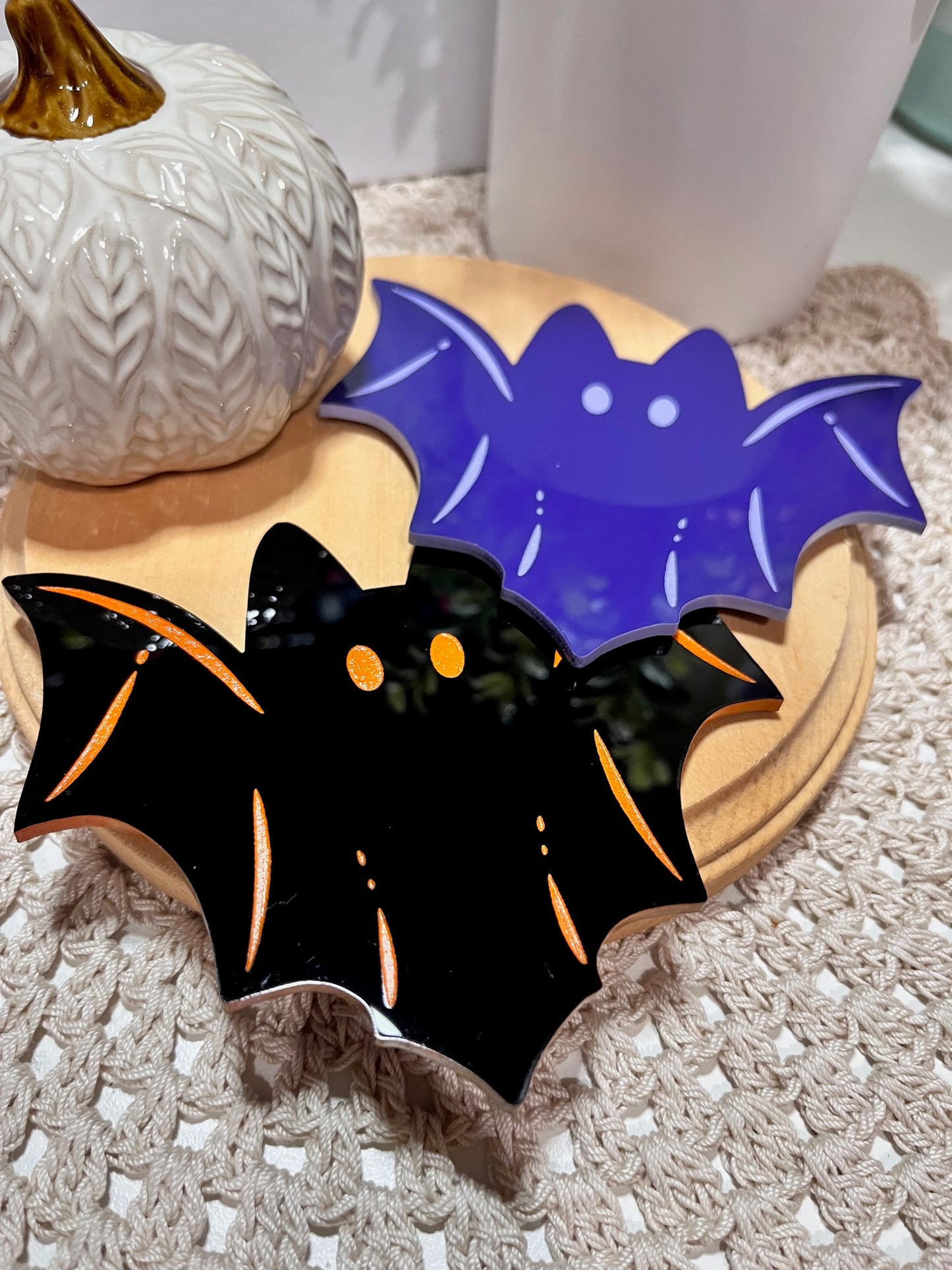 Bat Acrylic Coaster