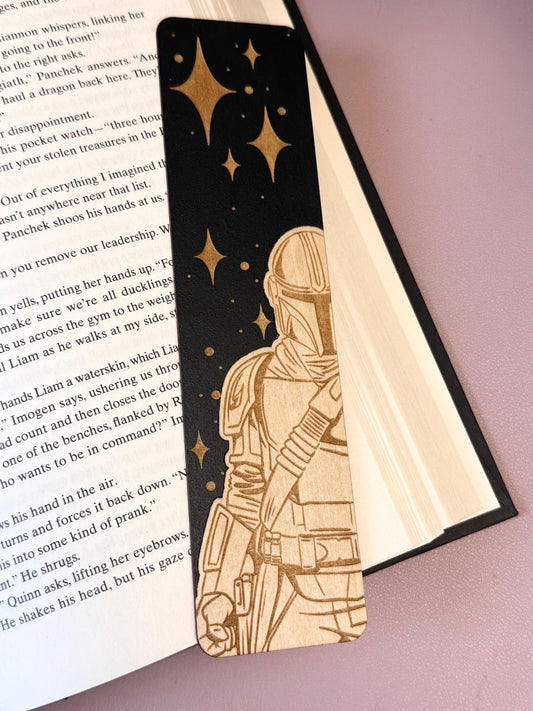 This is The Way Wood Bookmark