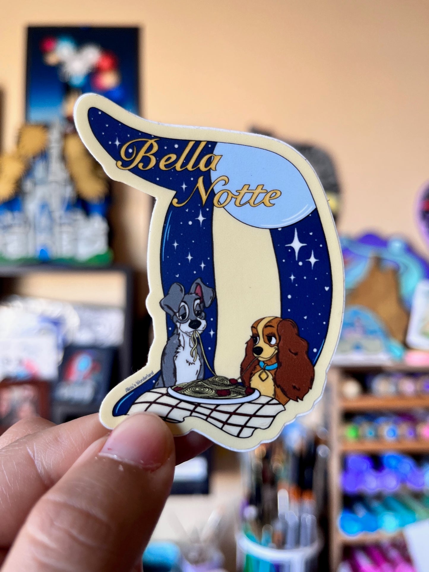 Bella Notte Vinyl Sticker