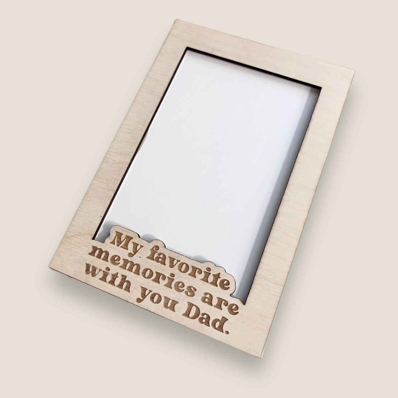 Frame Greeting Card - Memories with Dad