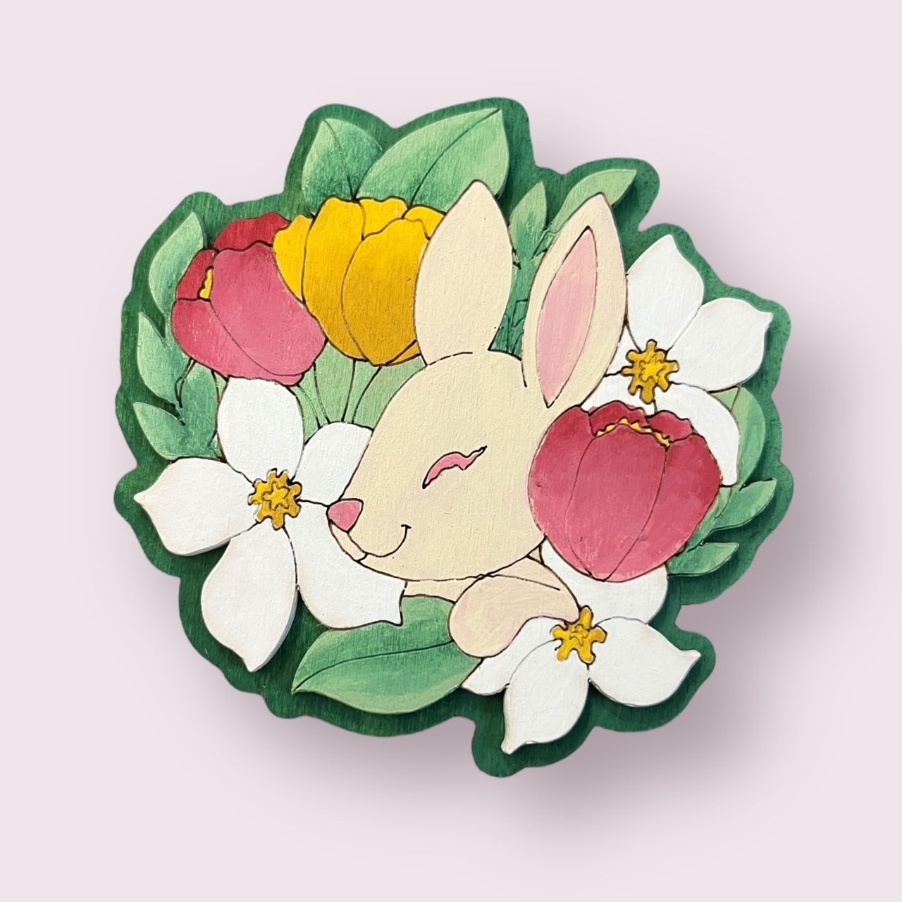 Hoppy Bunny Magnet