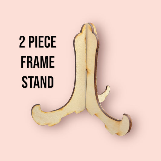 2 piece frame stand