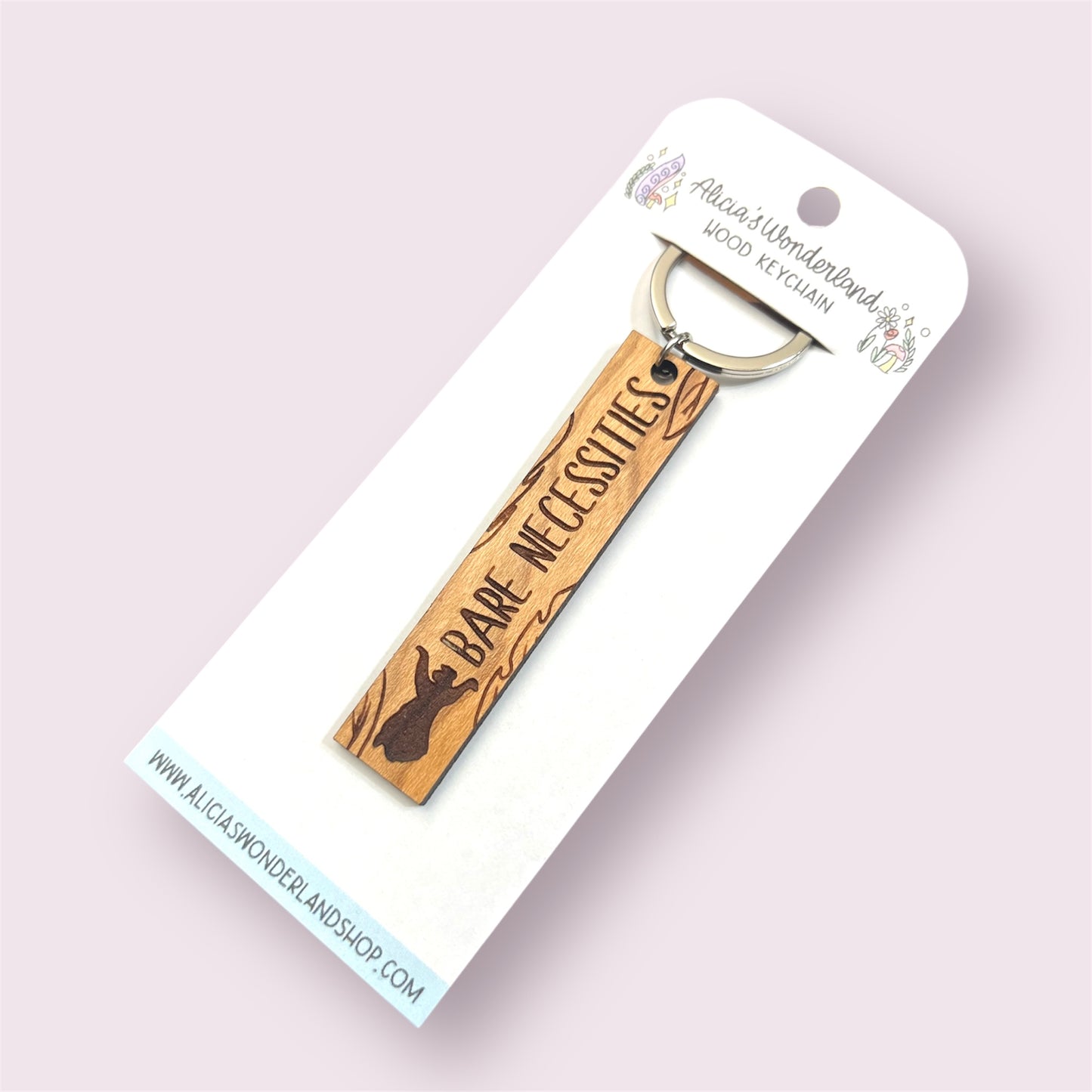 Bare Necessities Keychain