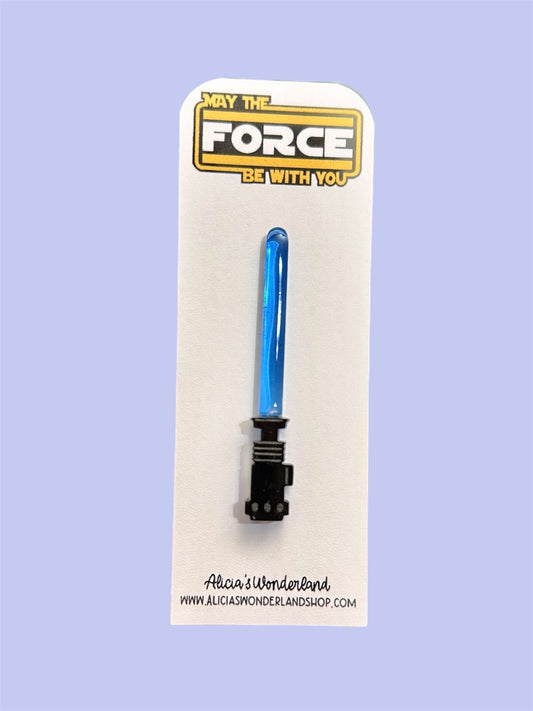 Blue Lightsaber Pin