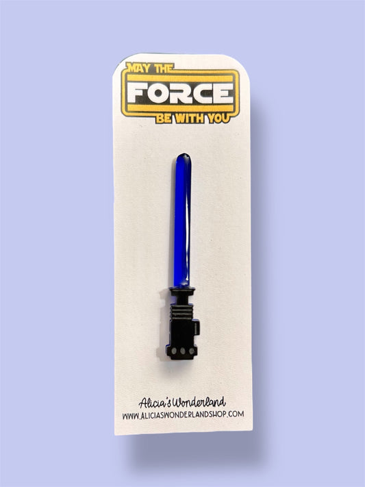 Dark Blue Lightsaber Pin