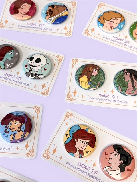 Button Set - Magnet or Pin