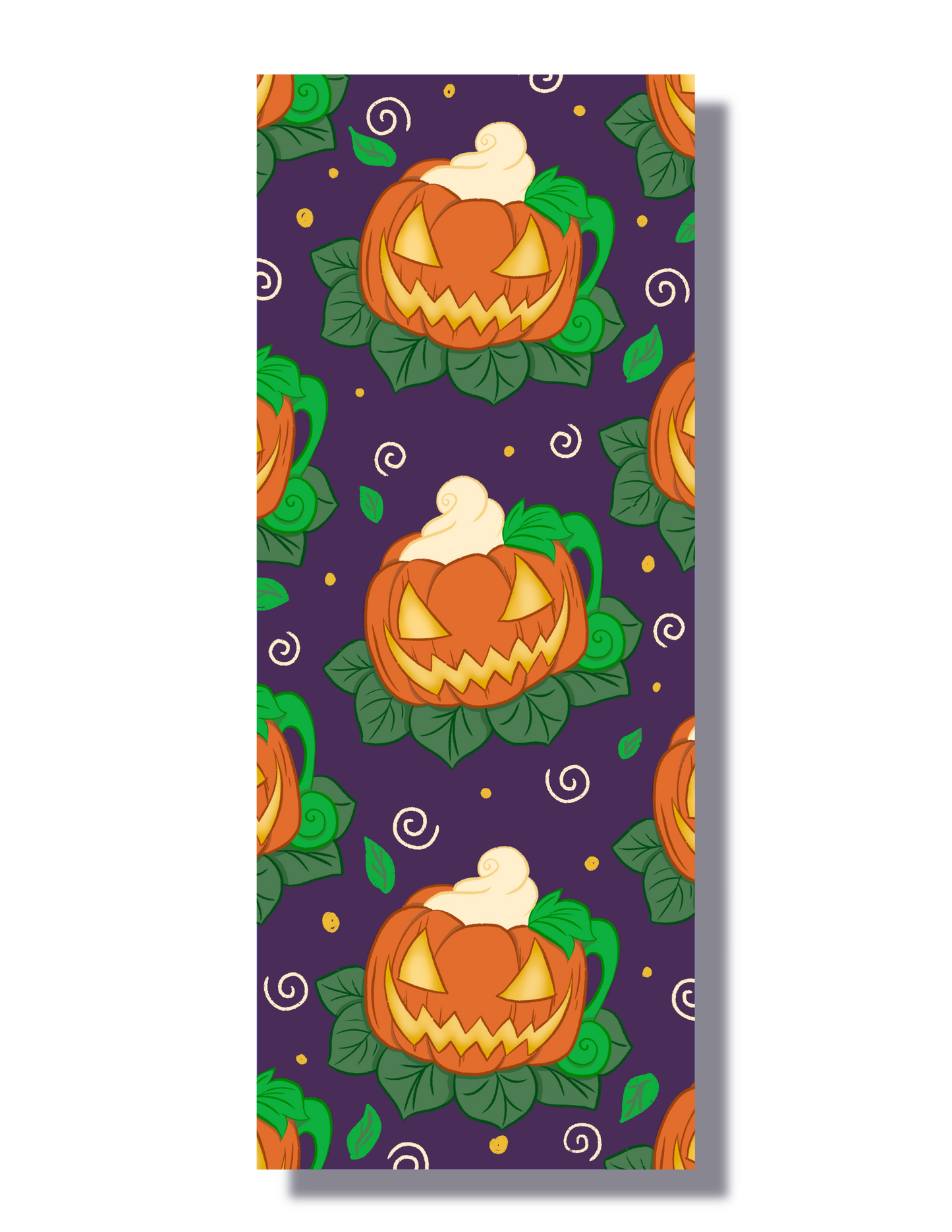Pumpkin Spooky Mug Bookmark