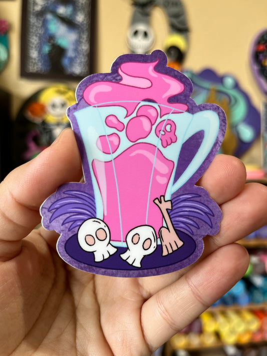Yzma Spooky Mug  Vinyl Sicker