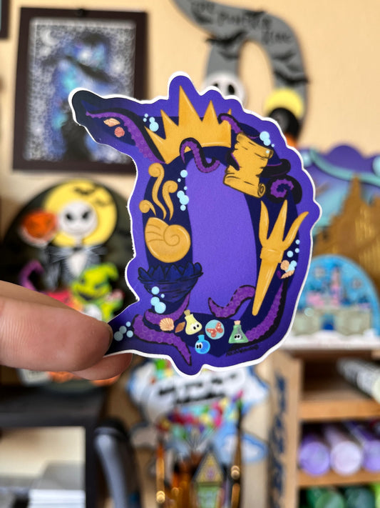 Sea Witch Vinyl Sticker