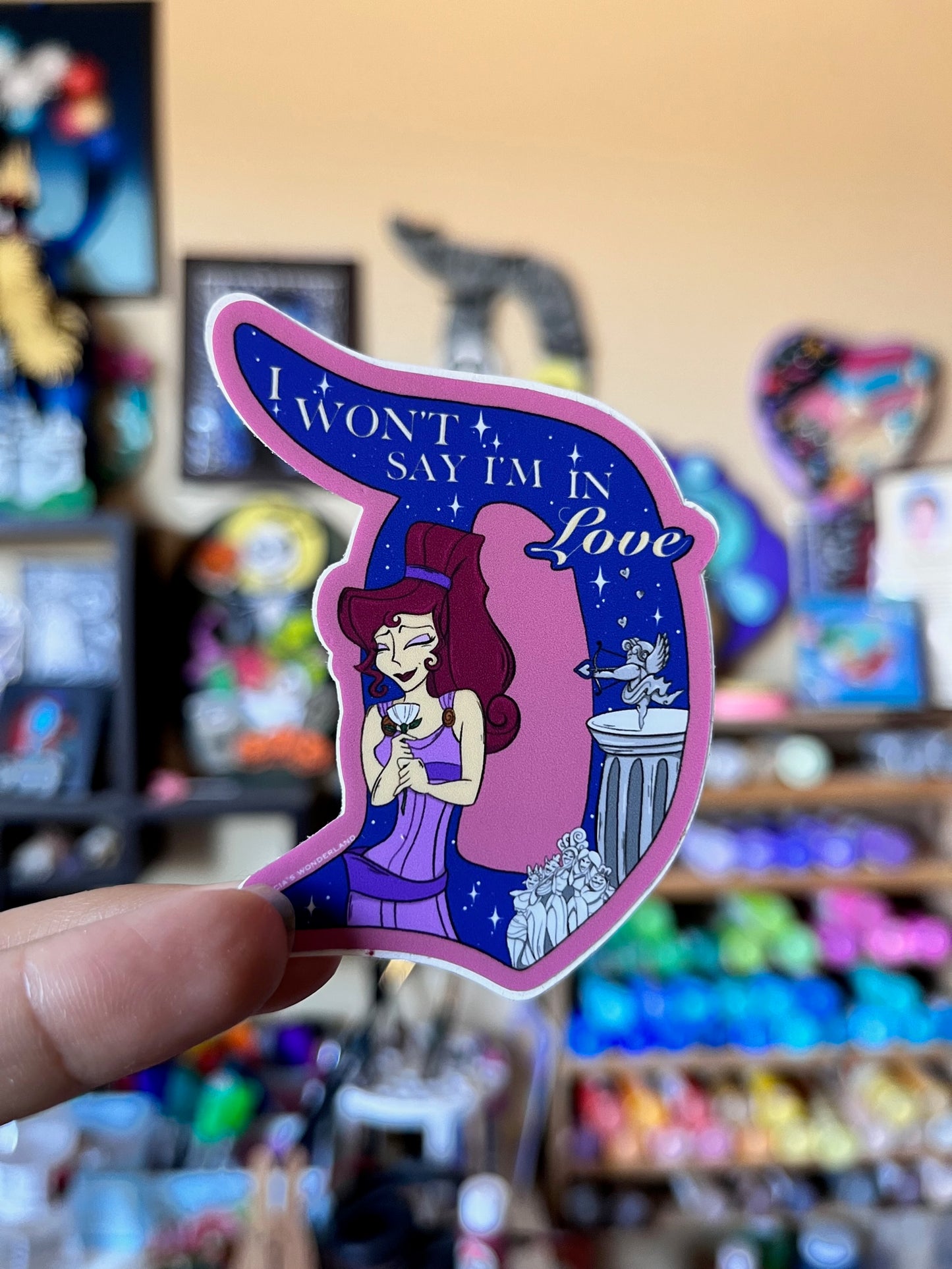 Not in Love Sticker