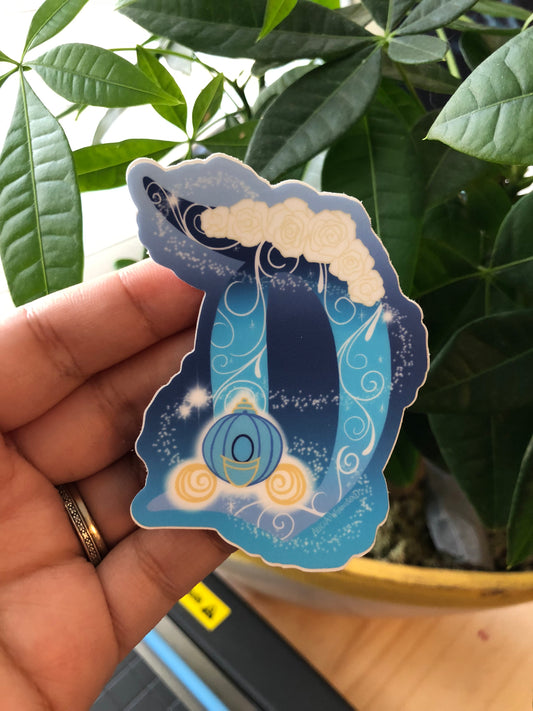 Midnight Princess Sticker